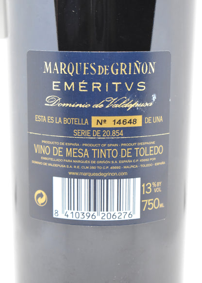 Vin Espagnol de Eméritvs 1997, célébrer 1997, style ibérique noble