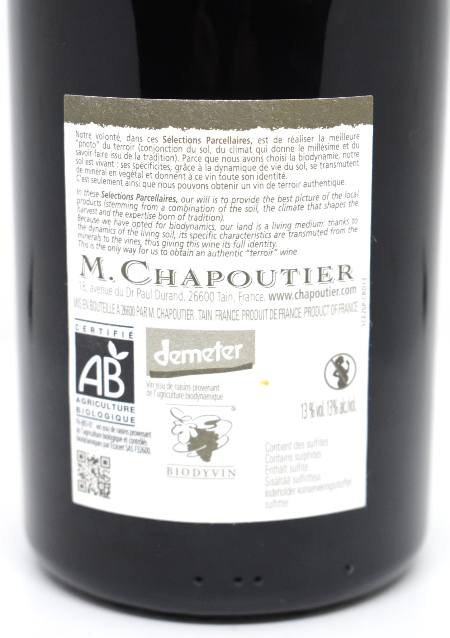 Acheter meilleure Syrah de 2010 - L'Ermite - Chapoutier