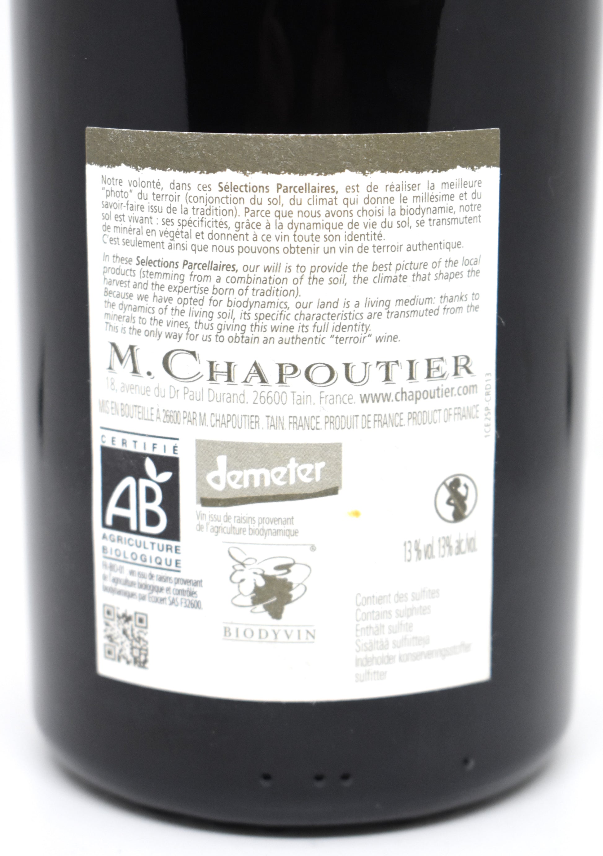 Acheter meilleure Syrah de 2010 - L'Ermite - Chapoutier