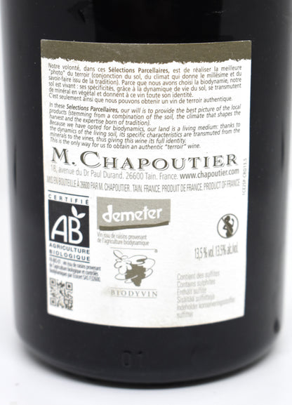 Offrir un vin 100 points parker. Hermitage Rouge 2010 Chapoutier