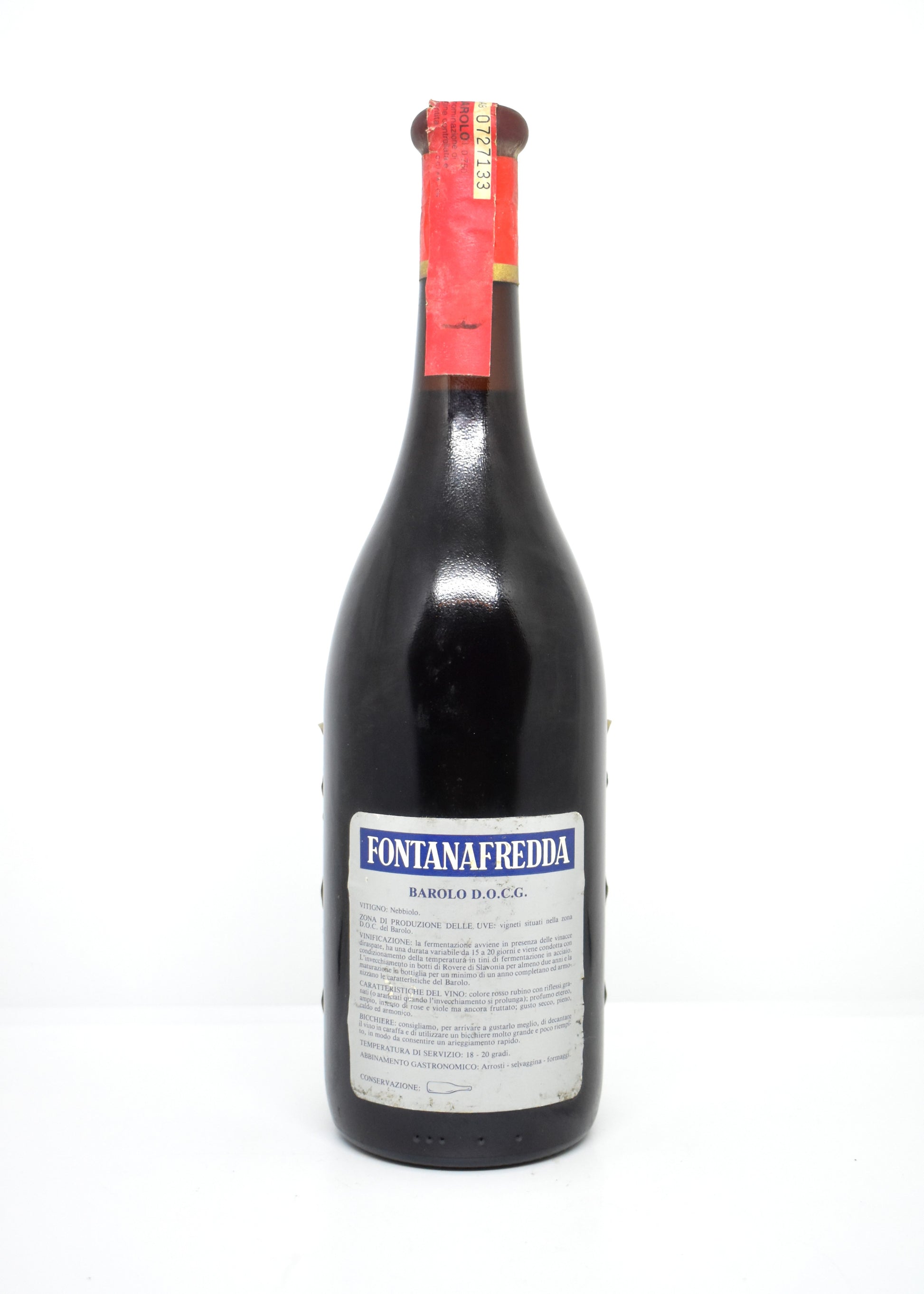 Rare vintage wine collection - Online shop Switzerland - Barolo Fontanafredda 1983