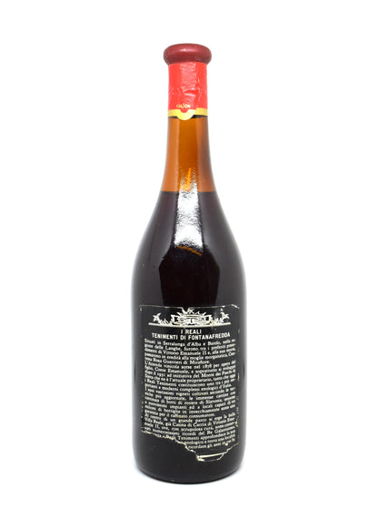 Old Barbaresco vintage with perfect fill level for collectors.
