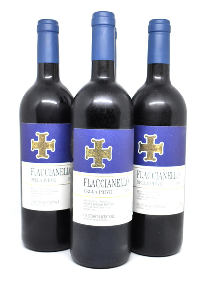 Gros plan etiquette d origine Fontodi Toscana IGT acheter une bouteille de Flaccianello della Pieve 2006