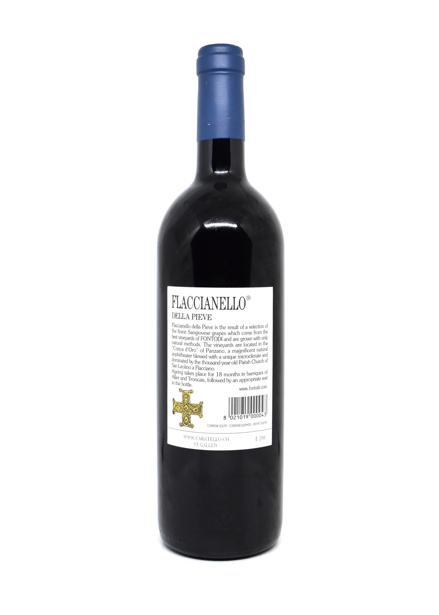 Bouteille de collection vin rare du Domaine Fontodi cave amateur suisse acheter une bouteille de Flaccianello della Pieve 2006