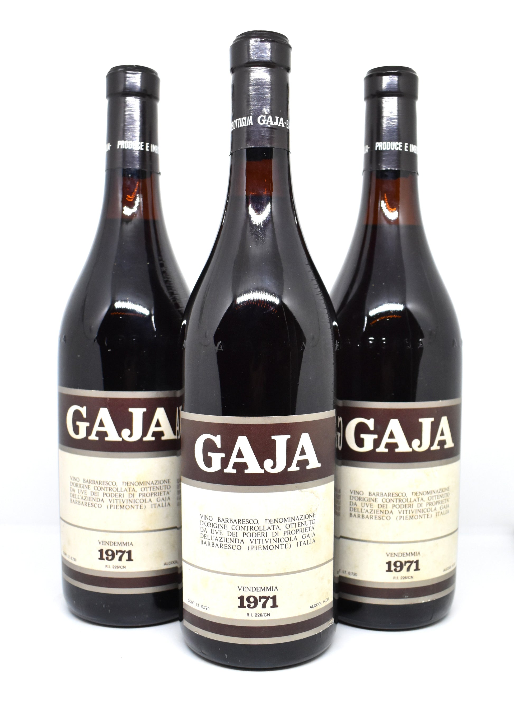 Rare Italian wine vintage 1971 delivery 
