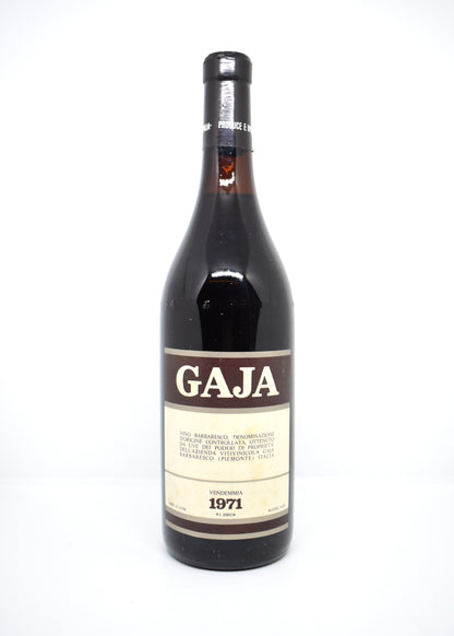 Acheter Gaja Barbaresco 1971