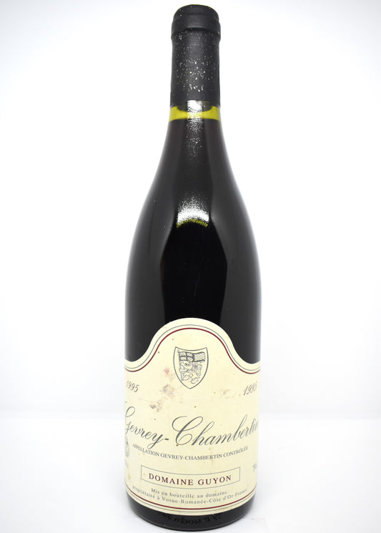 Gevrey-Chambertin 1995, J.P Guyon, Bourgogne rouge, cadeau millésime 1995