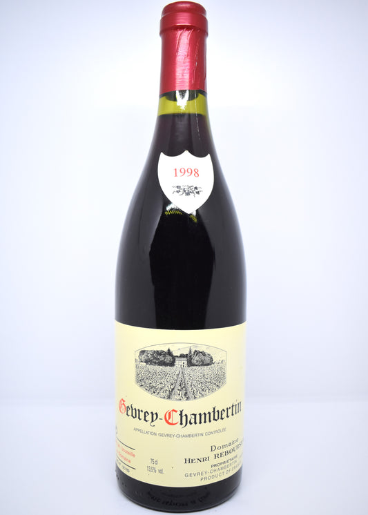 Gevrey-Chambertin 1998, cadeau millésime 1998, Bourgogne rouge de caractère