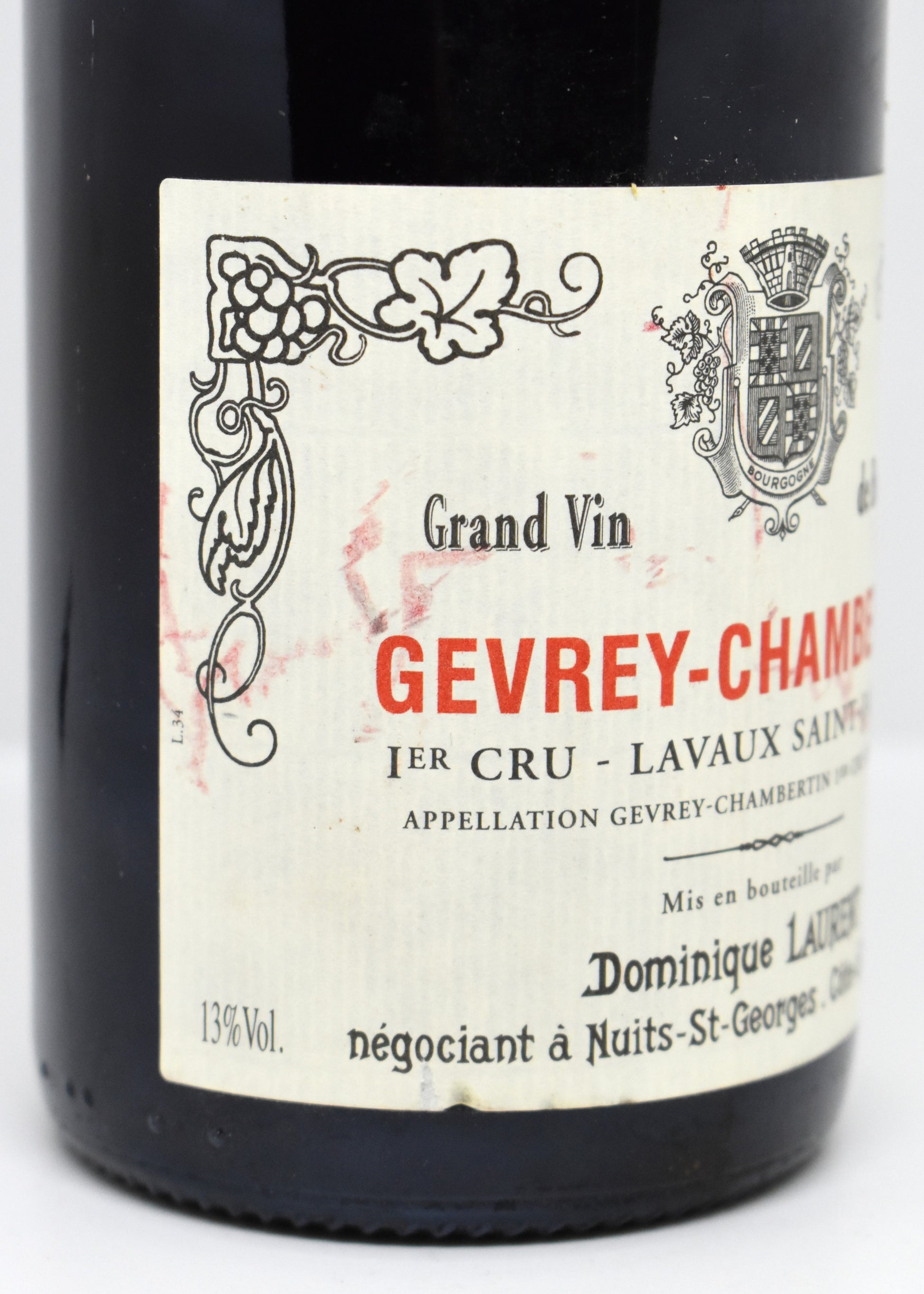 Grand vin de Bourgogne millésime 1997 à vendre