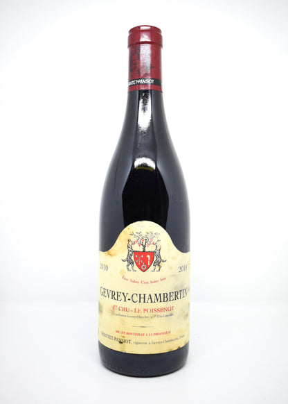 Gevrey-Chambertin 1er Cru Le Poissenot 2010 - Geantet-Pansiot