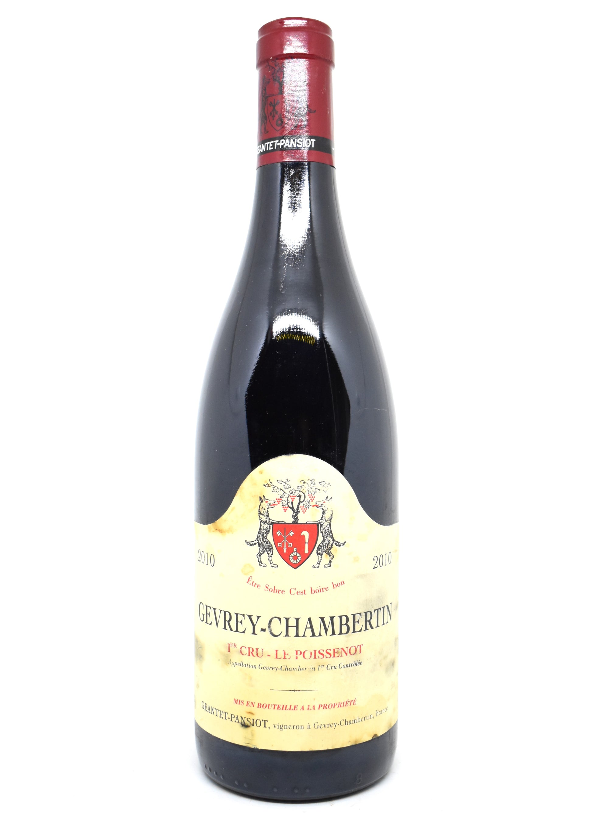  Investir dans vin Bourgogne -  1er Cru 2010 Gevrey-Chambertin
