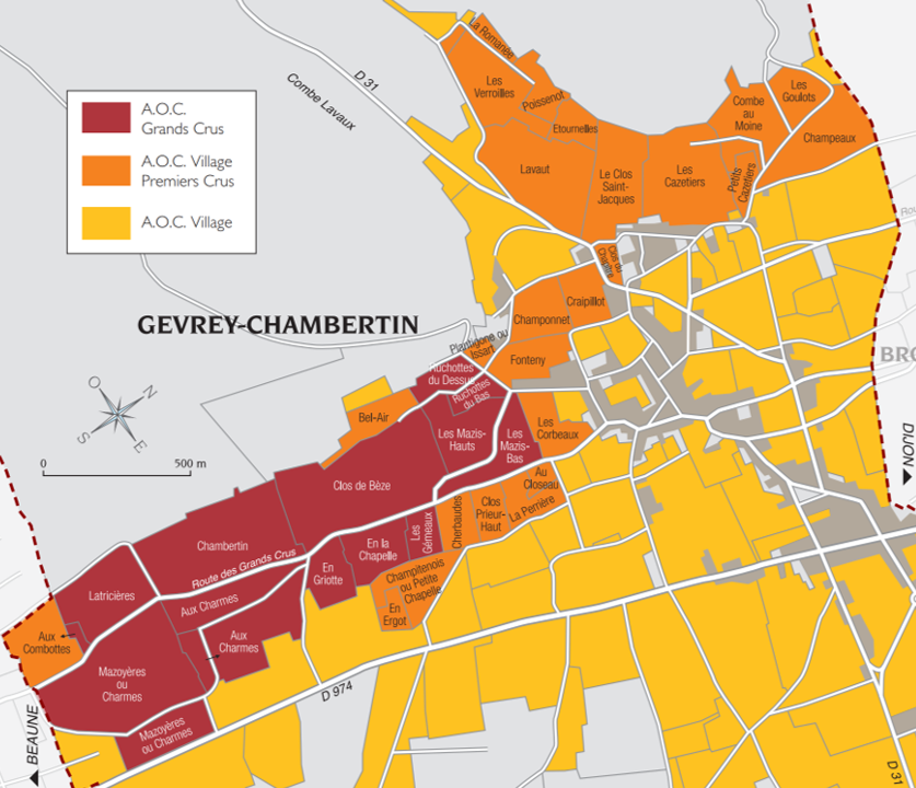 Meilleur prix Gevrey-Chambertin 1er Cru Les Fonteny 1998 – André Ziltener
