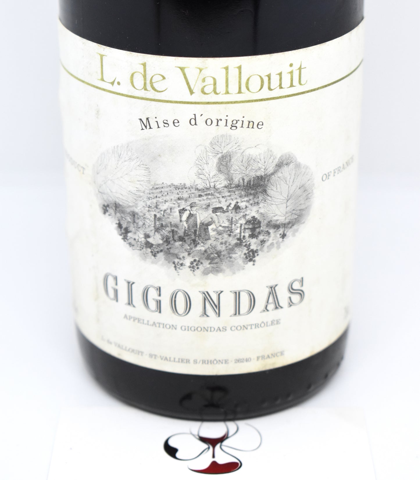 Acheter Gigondas Domaine Vallouit 1990 rare