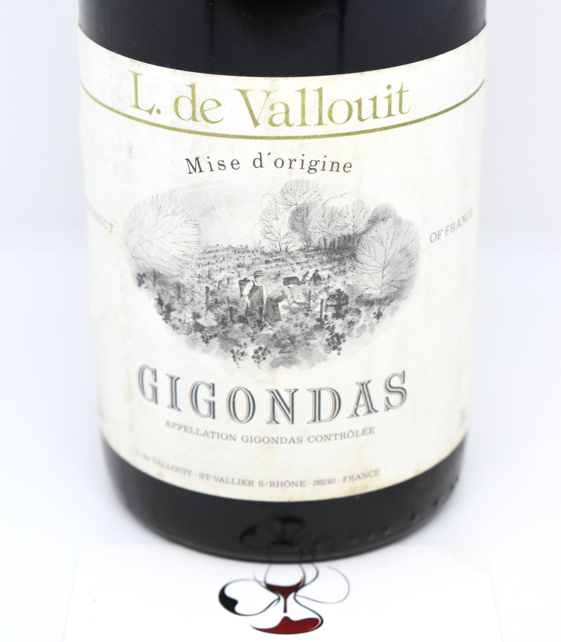 Acheter Gigondas Domaine Vallouit 1990 rare