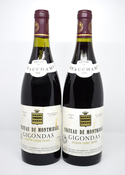 Vin rare millésime 1988 Rhône