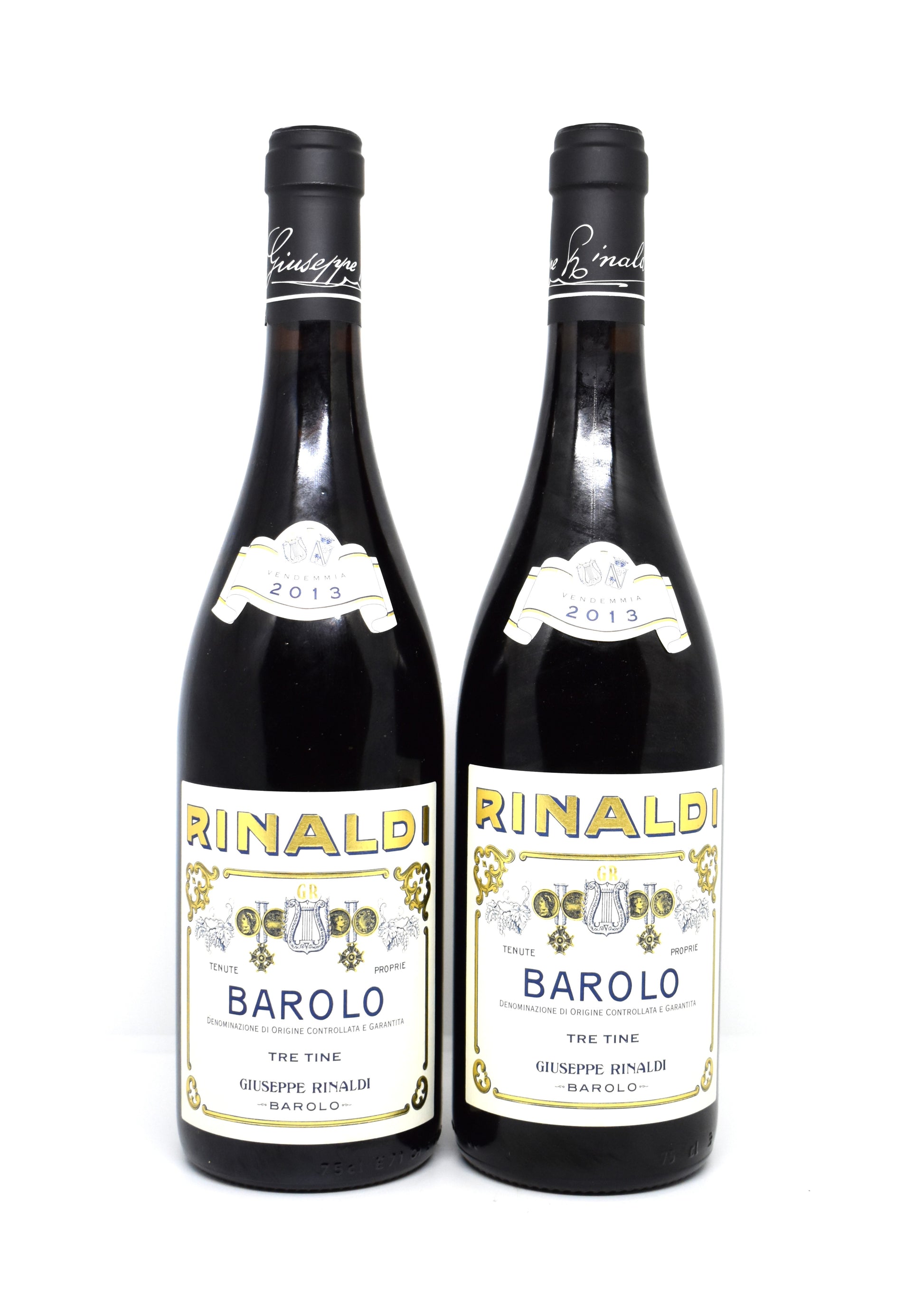 Pristine condition collector fine wine Giuseppe Rinaldi Barolo Tre Tine 2013