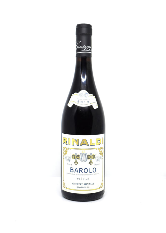 Acheter vin Giuseppe Rinaldi Barolo Tre Tine 2013 en ligne au meilleur prix