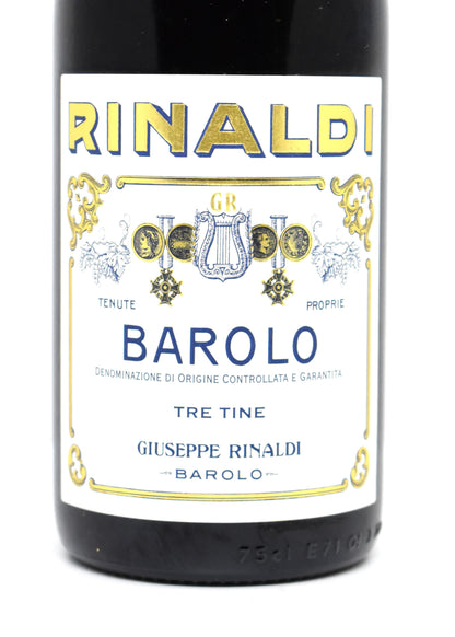 Buy Giuseppe Rinaldi Barolo Tre Tine 2013 fine wine online delivery Switzerland Geneva Zurich