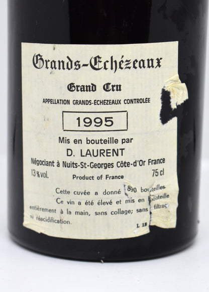 Offrir une grande Bouteille de Bourgogne de 1995 - Grand Echezeaux