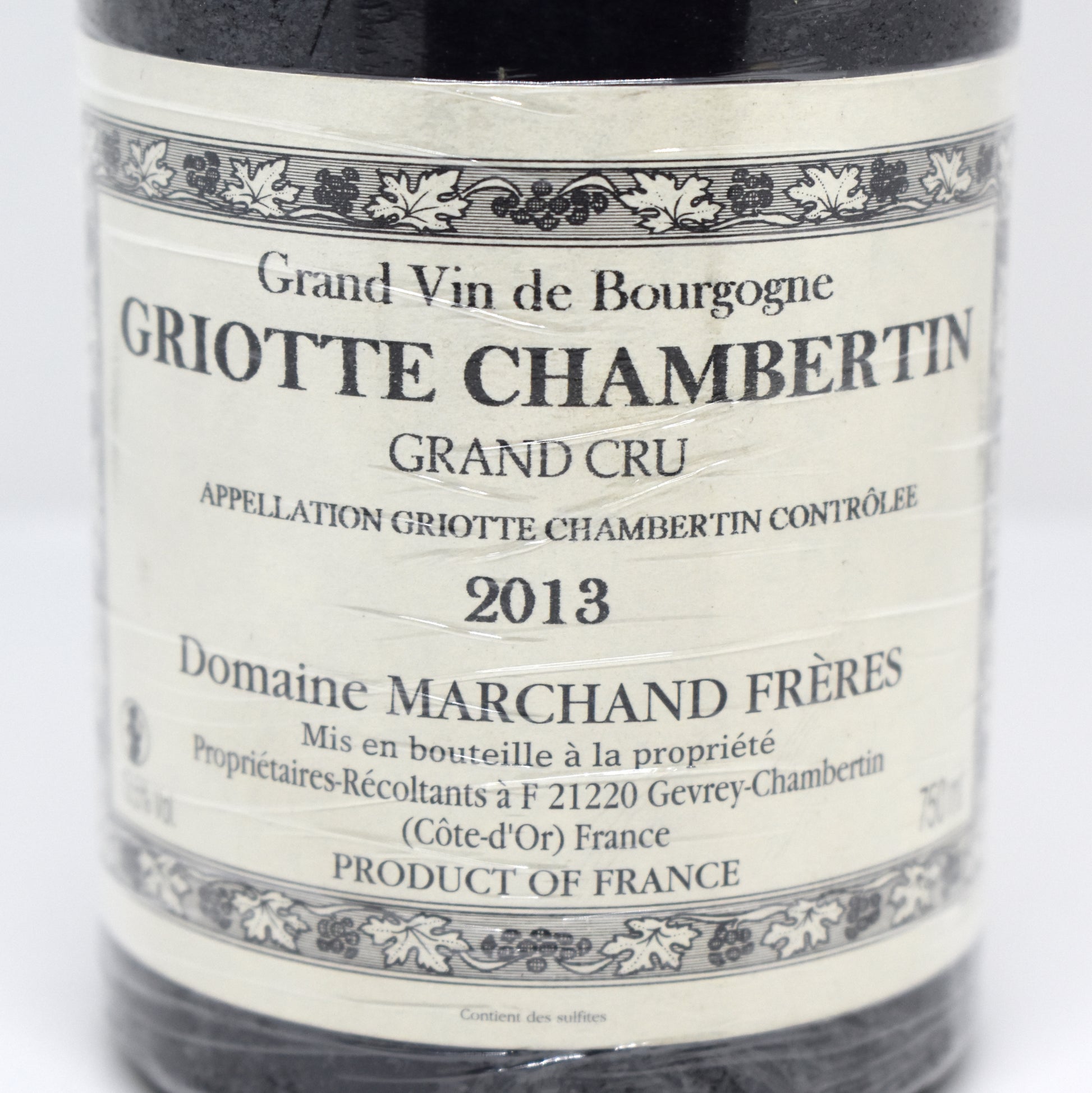 Prix Griotte-Chambertin Grand Cru 2013