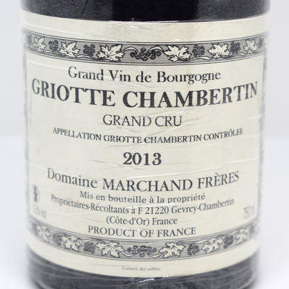 Prix Griotte-Chambertin Grand Cru 2013
