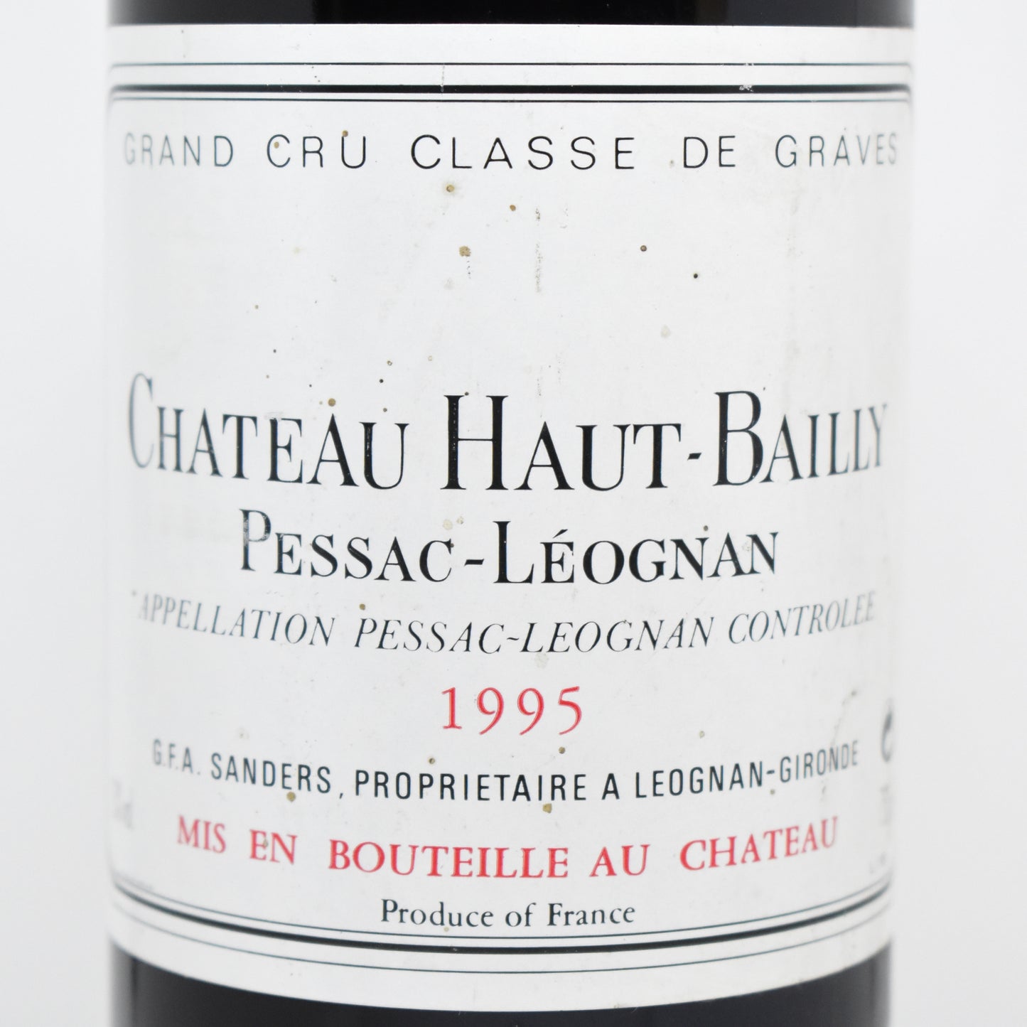 Château Haut-Bailly 1995 - Pessac-Léognan