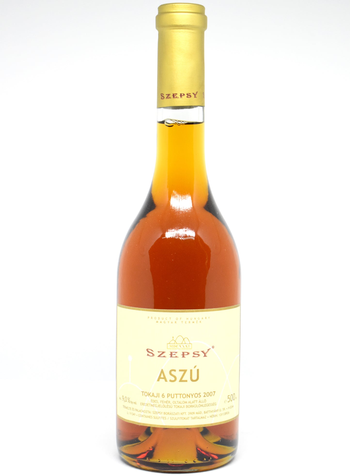 Tokaji Aszu 6 Puttonyos 2007 - Szepsy Itsvan