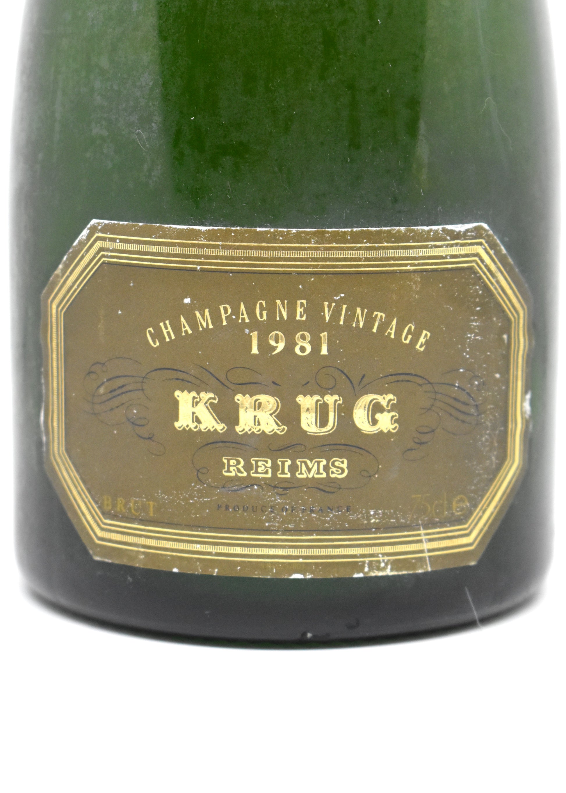 Meilleur Champagne de 1981 ? Krug Vintage