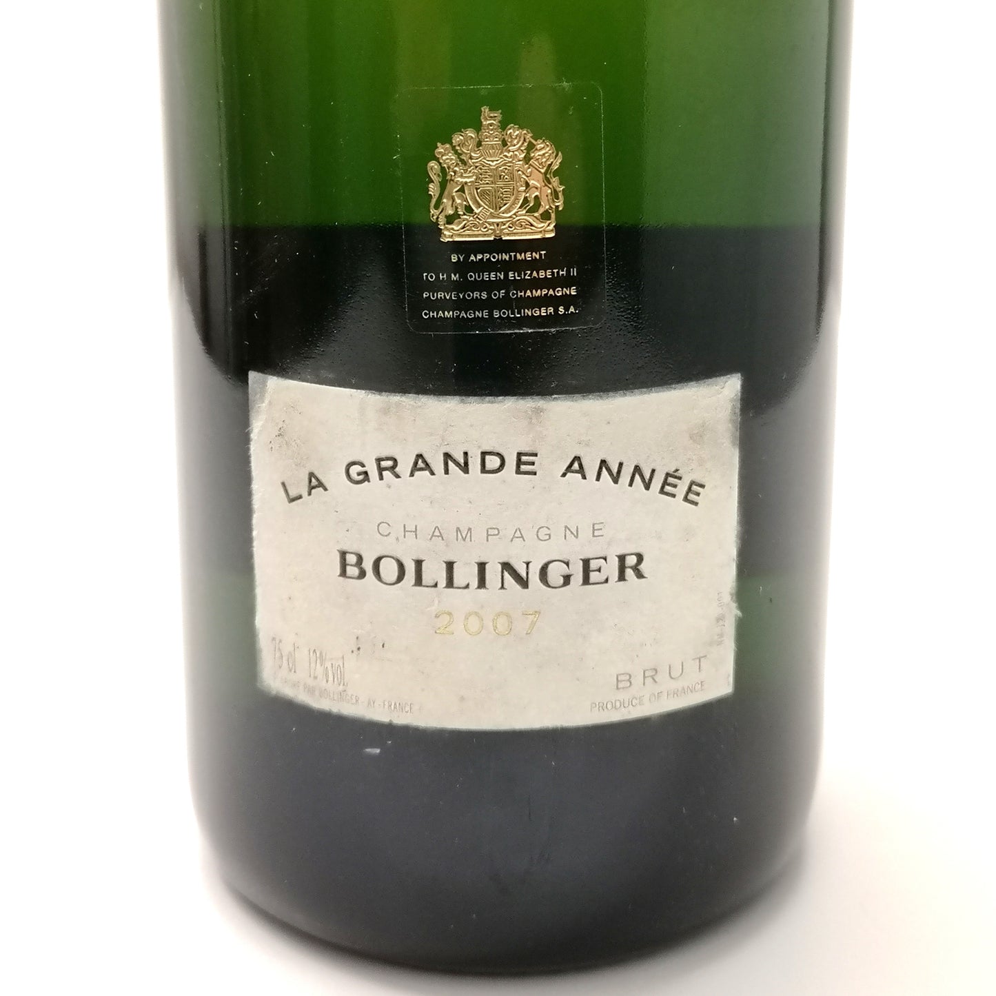 Bollinger Grande Année 2007 prix ?