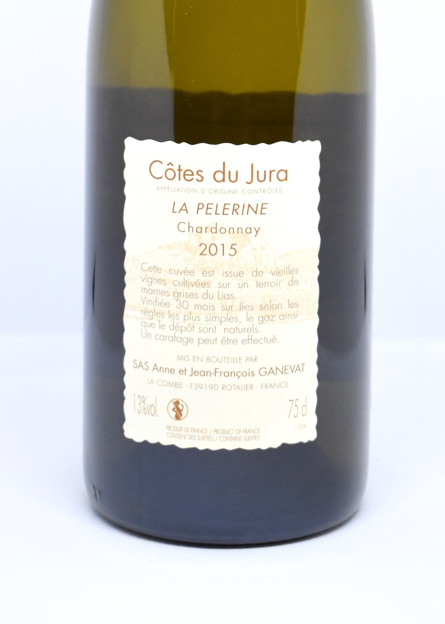 The Pilgrim 2015 Chardonnay - Jean-François Ganevat