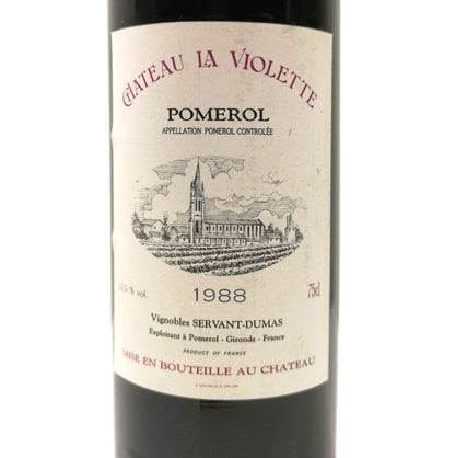 Château La Violette 1988 - Pomerol