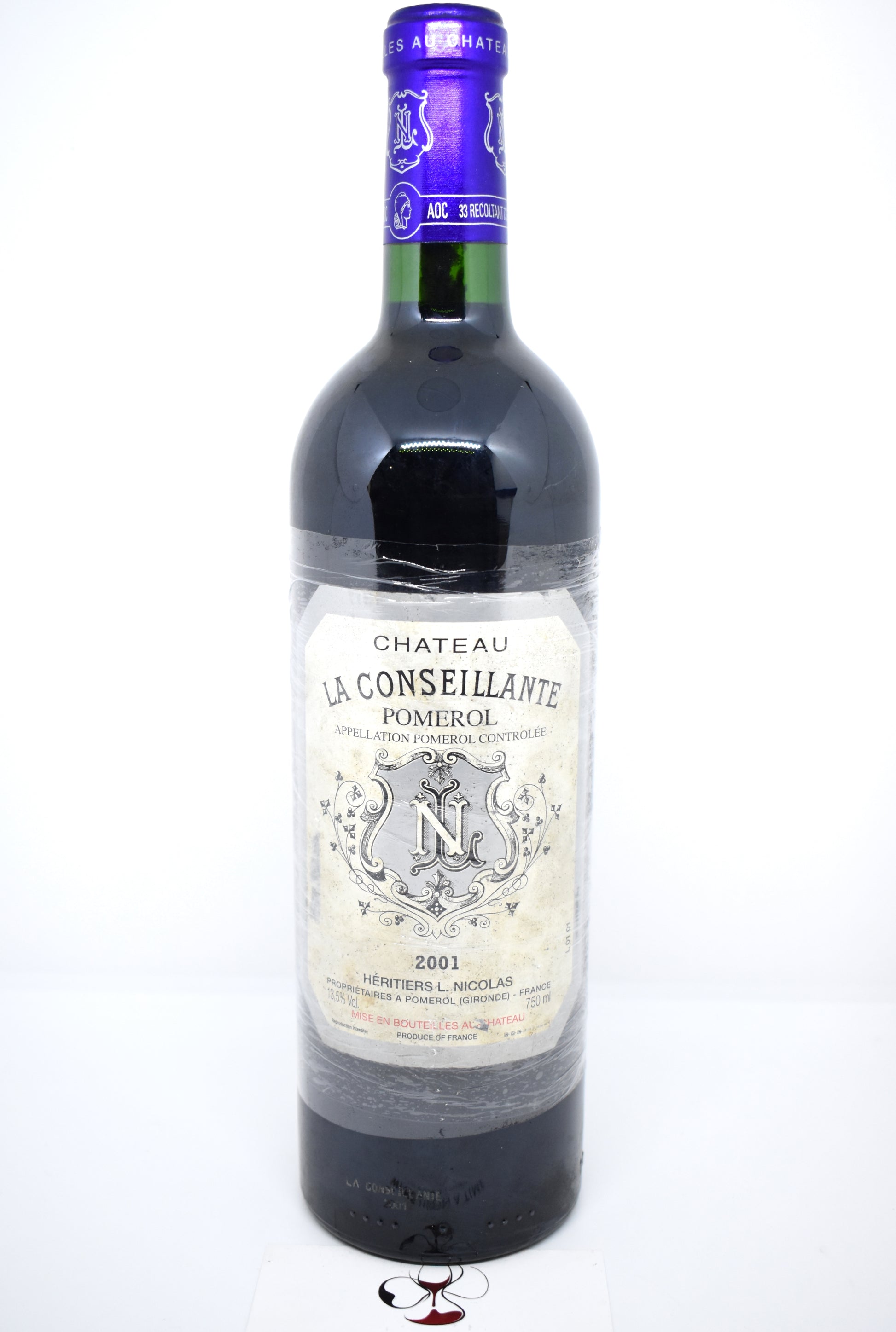 Commander bouteille de Pomerol 2001 - La Conseillante 