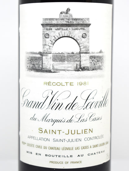 Acheter Château Léoville Las Cases 1981