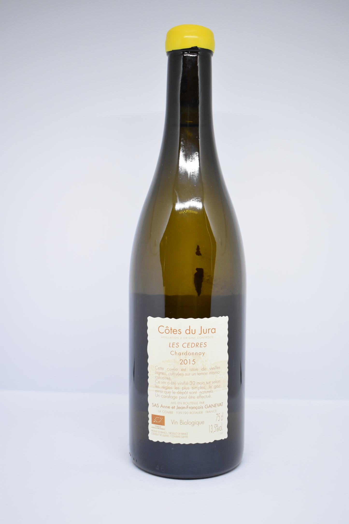 The Cedars 2015 Chardonnay Côtes du Jura - Jean-François Ganevat