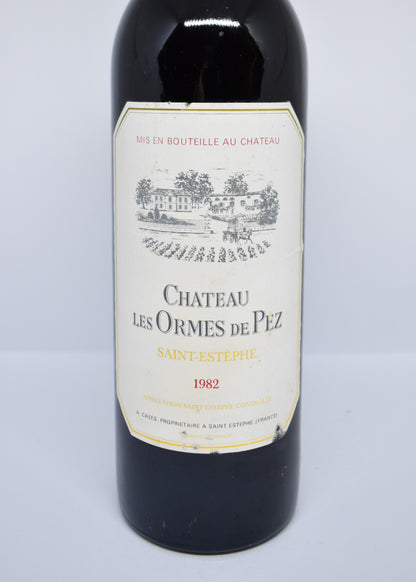 Chateau Les Ormes-de-Pez 1982 prix ?