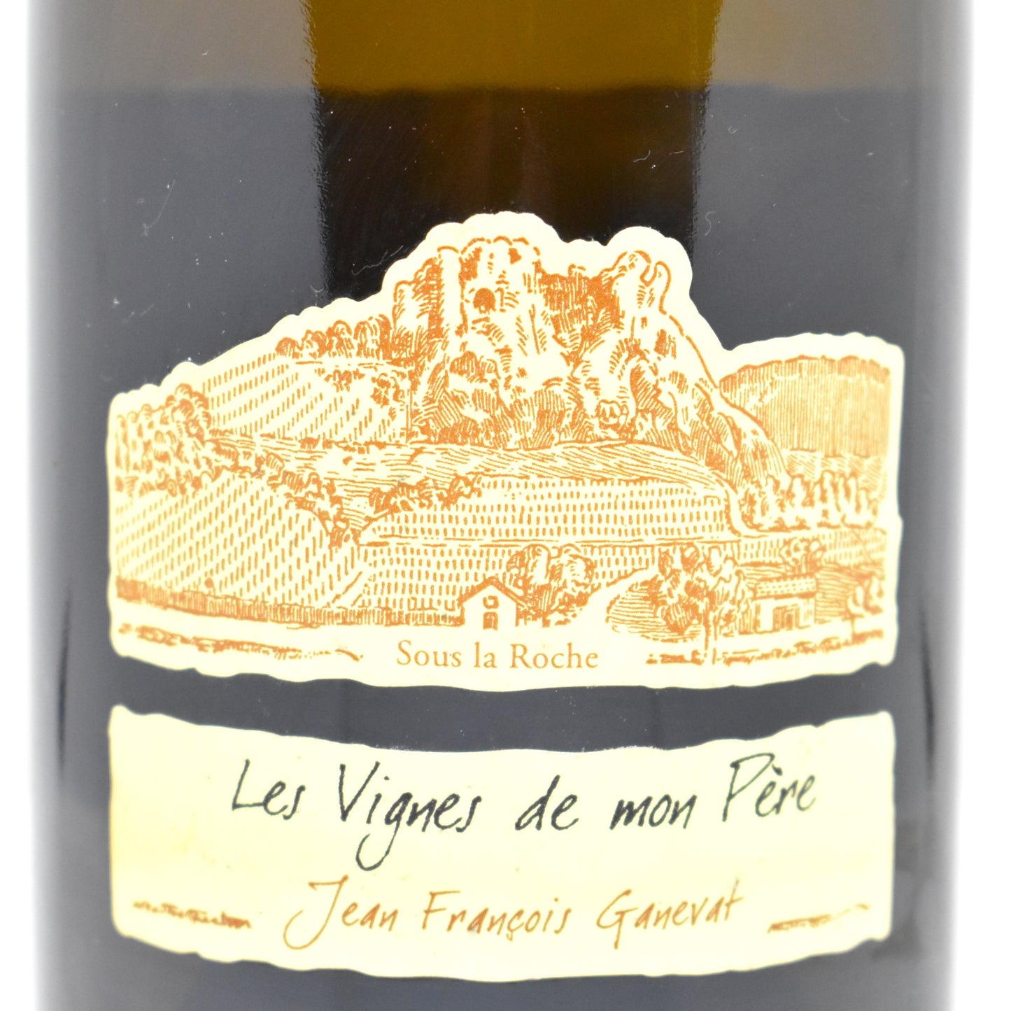 Ganevat 2002 Savagnin Jura cuvée rare étiquette vieillie