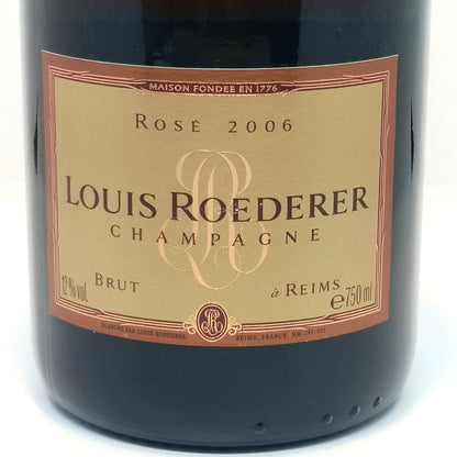 Champagne Rosé millésimé 2006