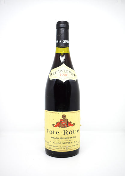 Acheter Côte-Rôtie Chapoutier 1990 en ligne - Vin rare de collection au meilleur prix