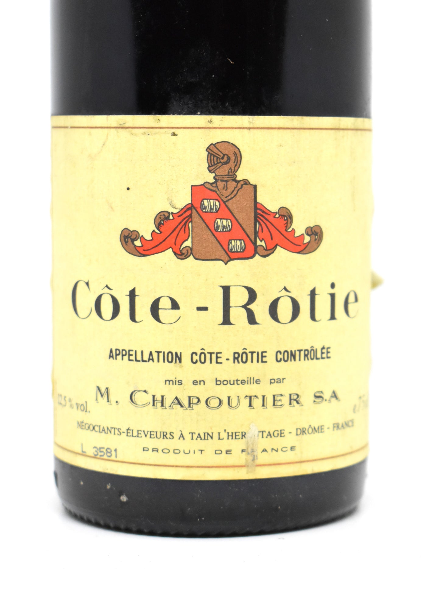 Buy Côte-Rôtie Chapoutier 1990 premium wine online Switzerland - Geneva Zurich Basel delivery