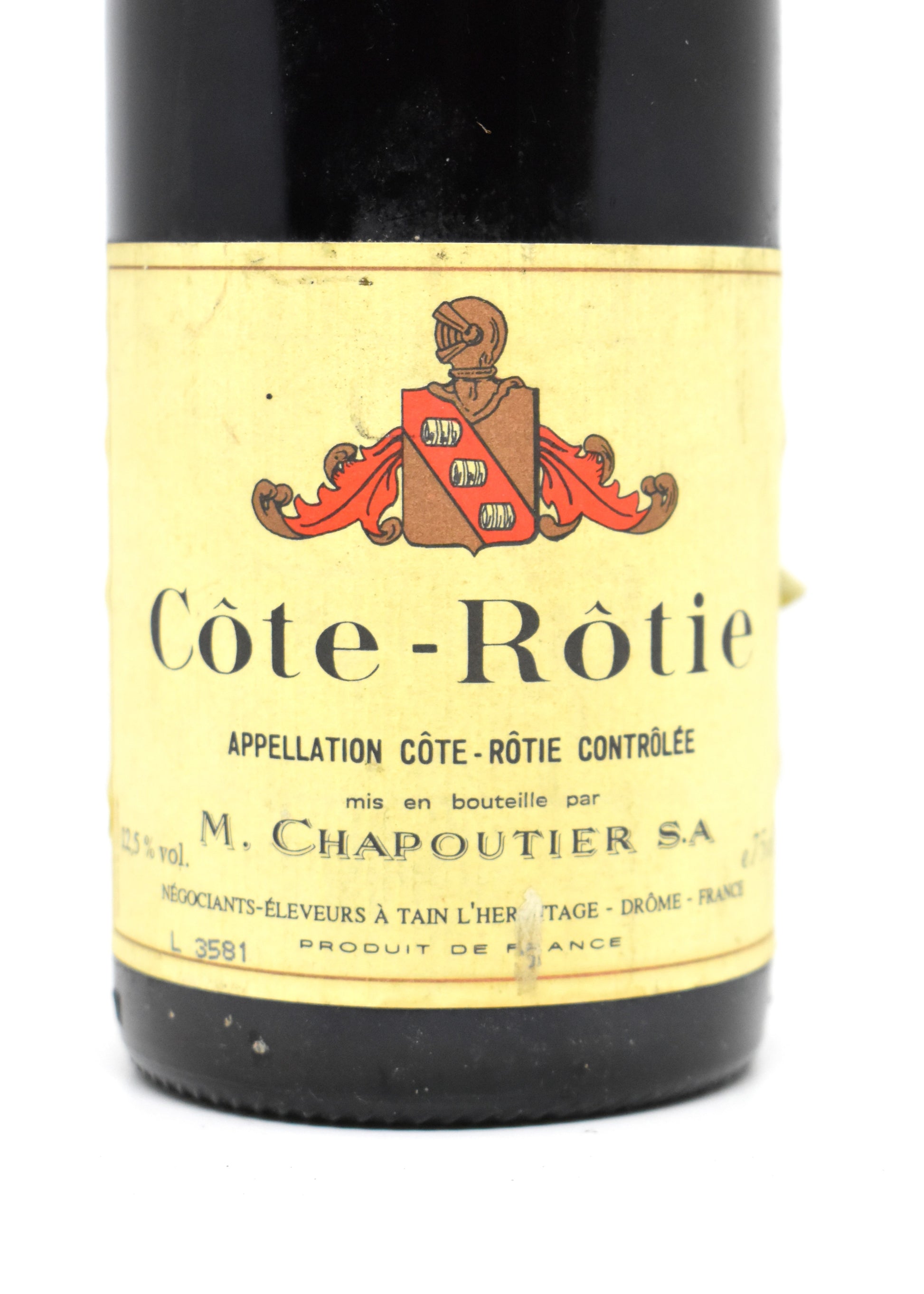 Buy Côte-Rôtie Chapoutier 1990 premium wine online Switzerland - Geneva Zurich Basel delivery