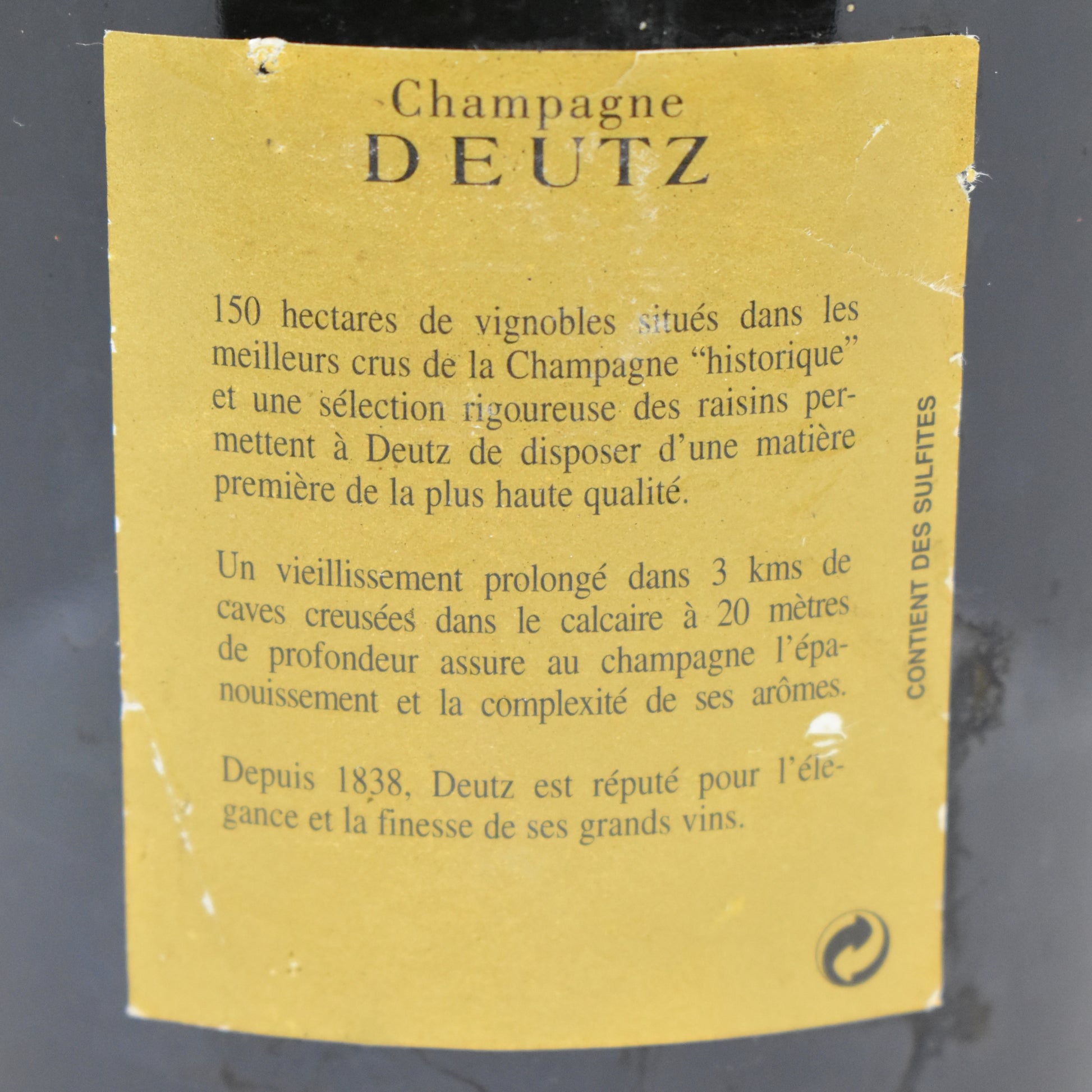 Meilleur prix William Deutz 1996