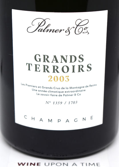 Acheter Champagne Palmer & Co Grands Terroirs 2003 Magnum