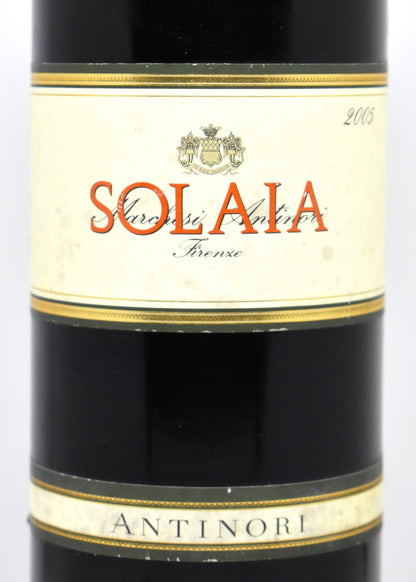 Solaia 2005 Toscana IGT Antinori - Idée cadeau vin de prestige pour un anniversaire