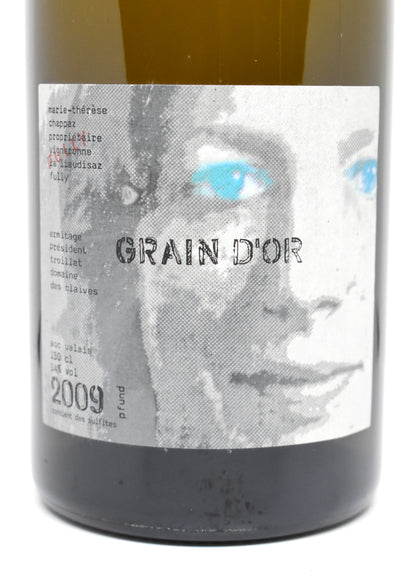 Acheter vin de collection Valais, Magnum Grain d'Or Chappaz 2009, bouteille rare