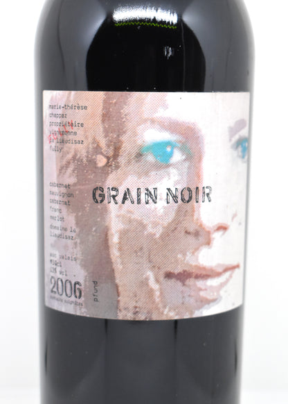 Étiquette Magnum Grain Noir 2006 Marie-Thérèse Chappaz Valais rare