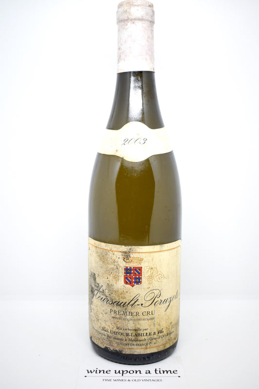 Meursault-Poruzots 2003 1er cru - Domaine Jean Latour-Labille