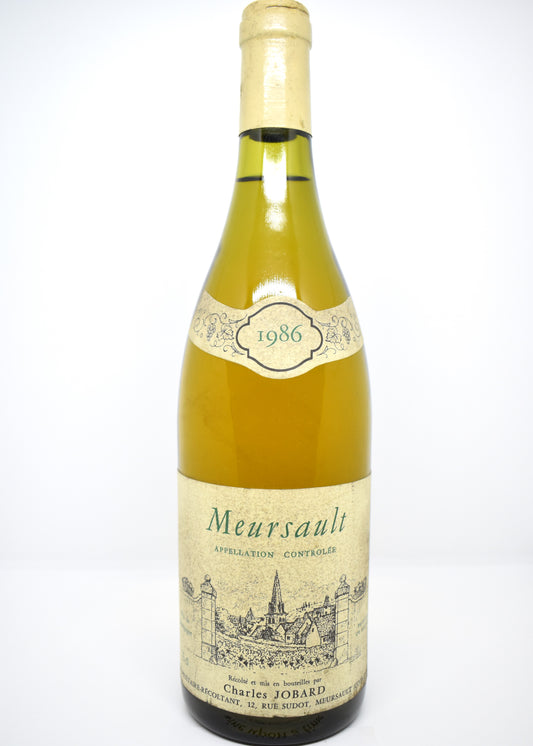 Meursault 1986, style noisette et maturité, dégustation grands blancs