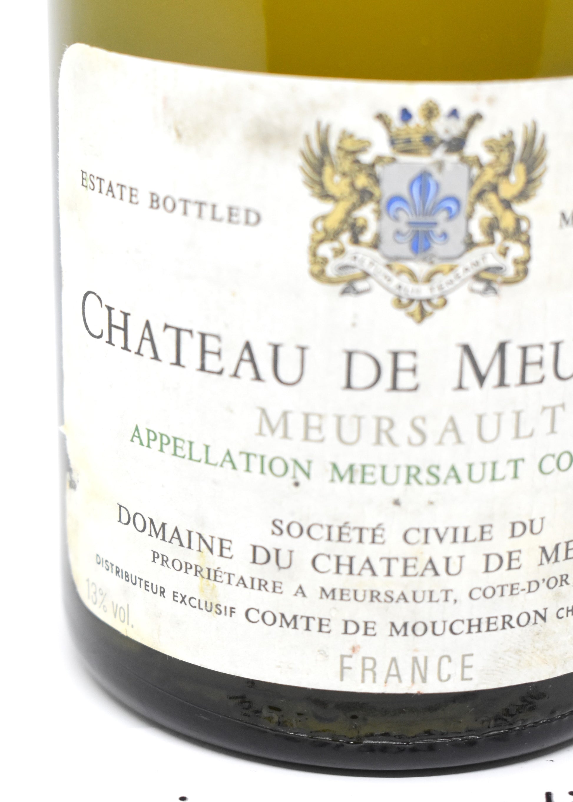 Château de Meursault, 1990, choix élégant pour amateur