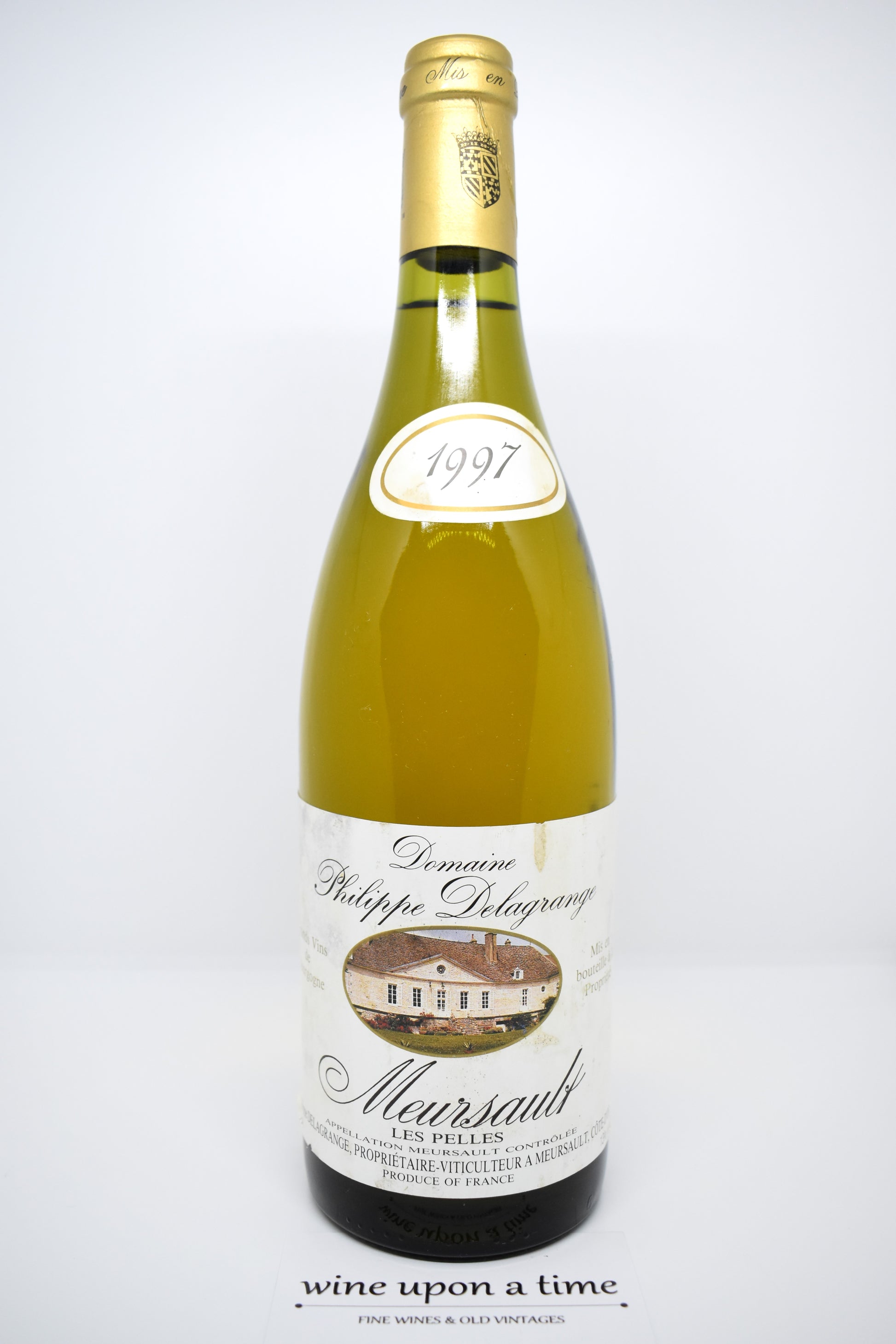 Meursault 1997 Les Pelles, cadeau millésime 1997, Bourgogne blanc