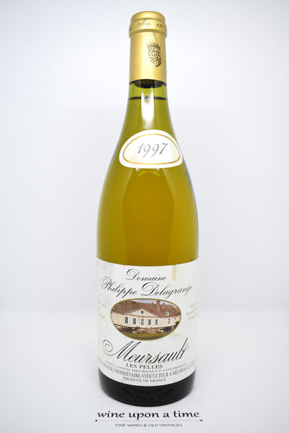 Meursault 1997 Les Pelles, cadeau millésime 1997, Bourgogne blanc